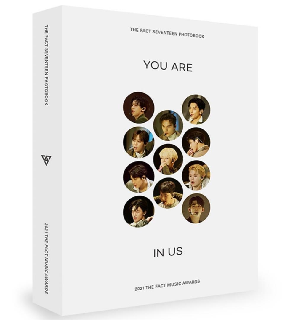 SEVENTEEN 2021 フォトブック you are in us 特典付き