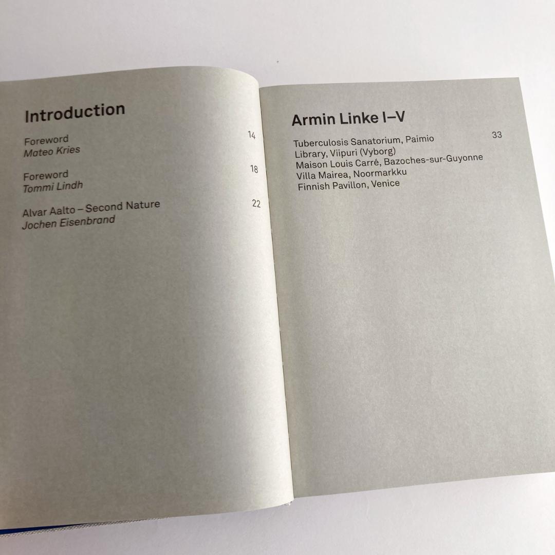 アルヴァ・アアルト作品集 Alvar Aalto / Second Nature