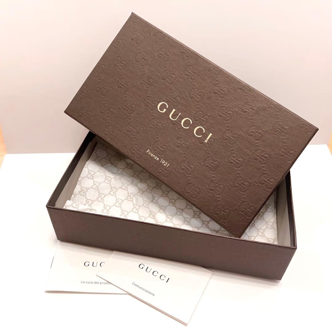 グッチ 長財布 GGキャンバス ロゴ金具 ゴールド金具 大容量 シャイニーレッド