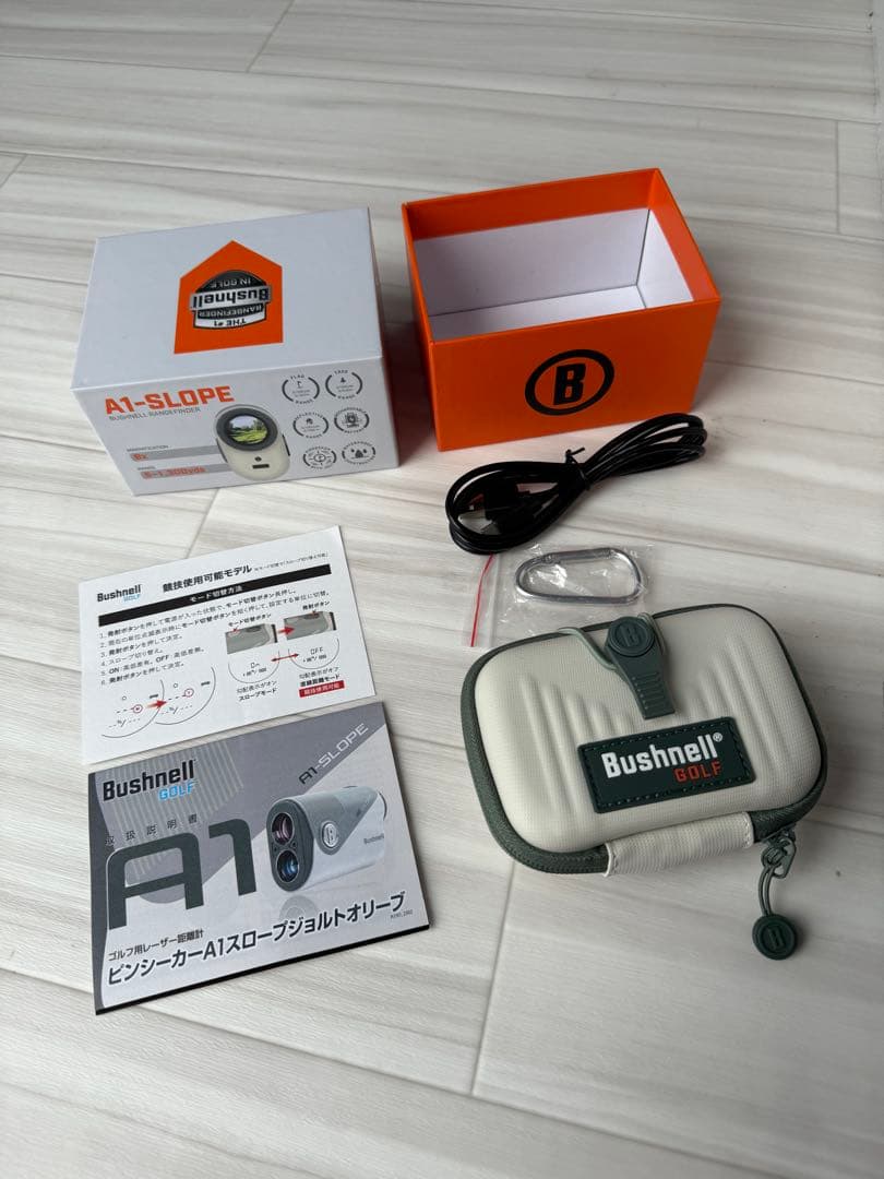【新品・未使用】限定色Bushnell A1-SLOPE ゴルフ用距離計