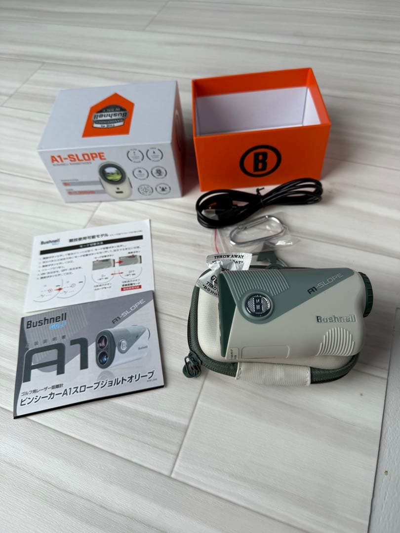 【新品・未使用】限定色Bushnell A1-SLOPE ゴルフ用距離計