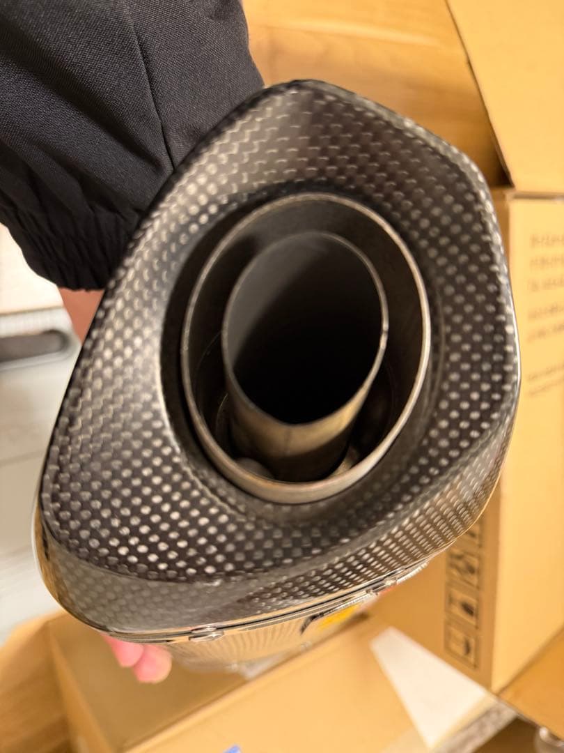 CBR250RR Akrapovic カーボンファイバー スリップオンマフラー