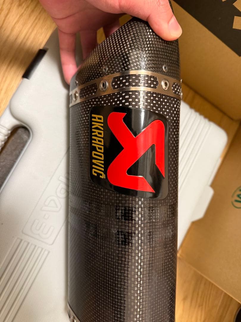 CBR250RR Akrapovic カーボンファイバー スリップオンマフラー