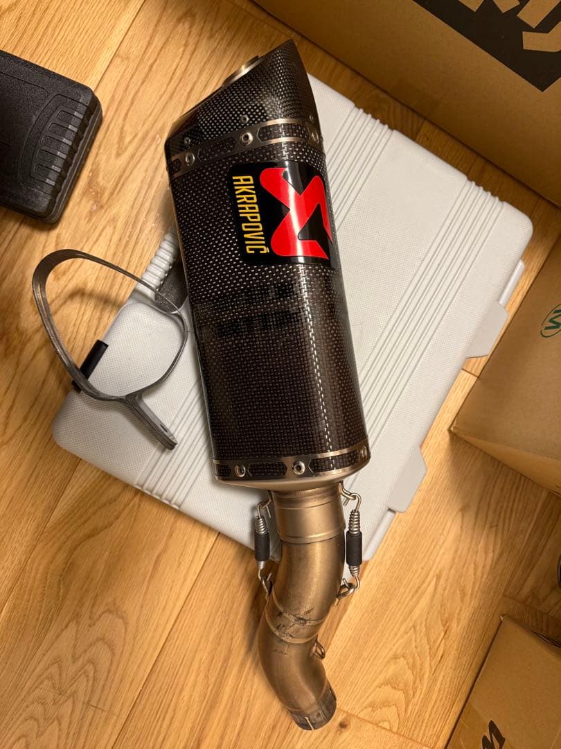 CBR250RR Akrapovic カーボンファイバー スリップオンマフラー