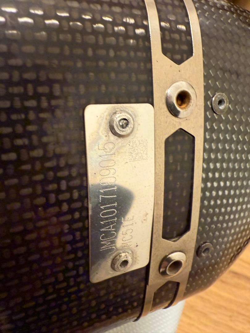 CBR250RR Akrapovic カーボンファイバー スリップオンマフラー