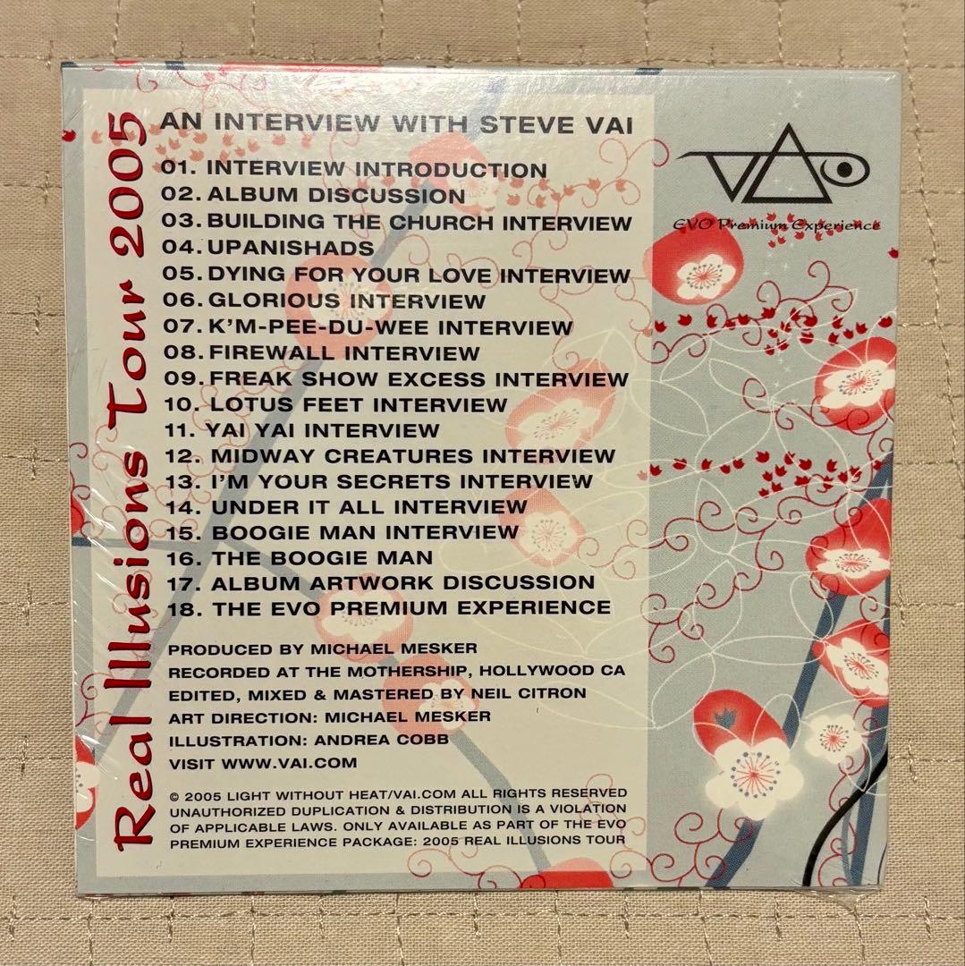 Steve Vai EVO Experience 超レアなグッズです！！