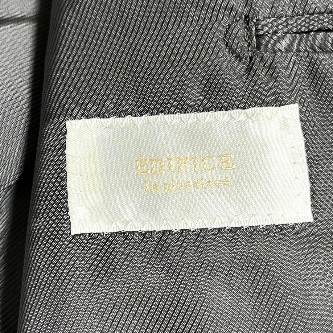 ✨美品✨EDIFICE ロロピアーナ ビジネススーツ チェック柄 Lサイズ相当