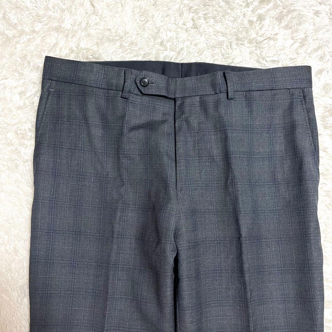 ✨美品✨EDIFICE ロロピアーナ ビジネススーツ チェック柄 Lサイズ相当