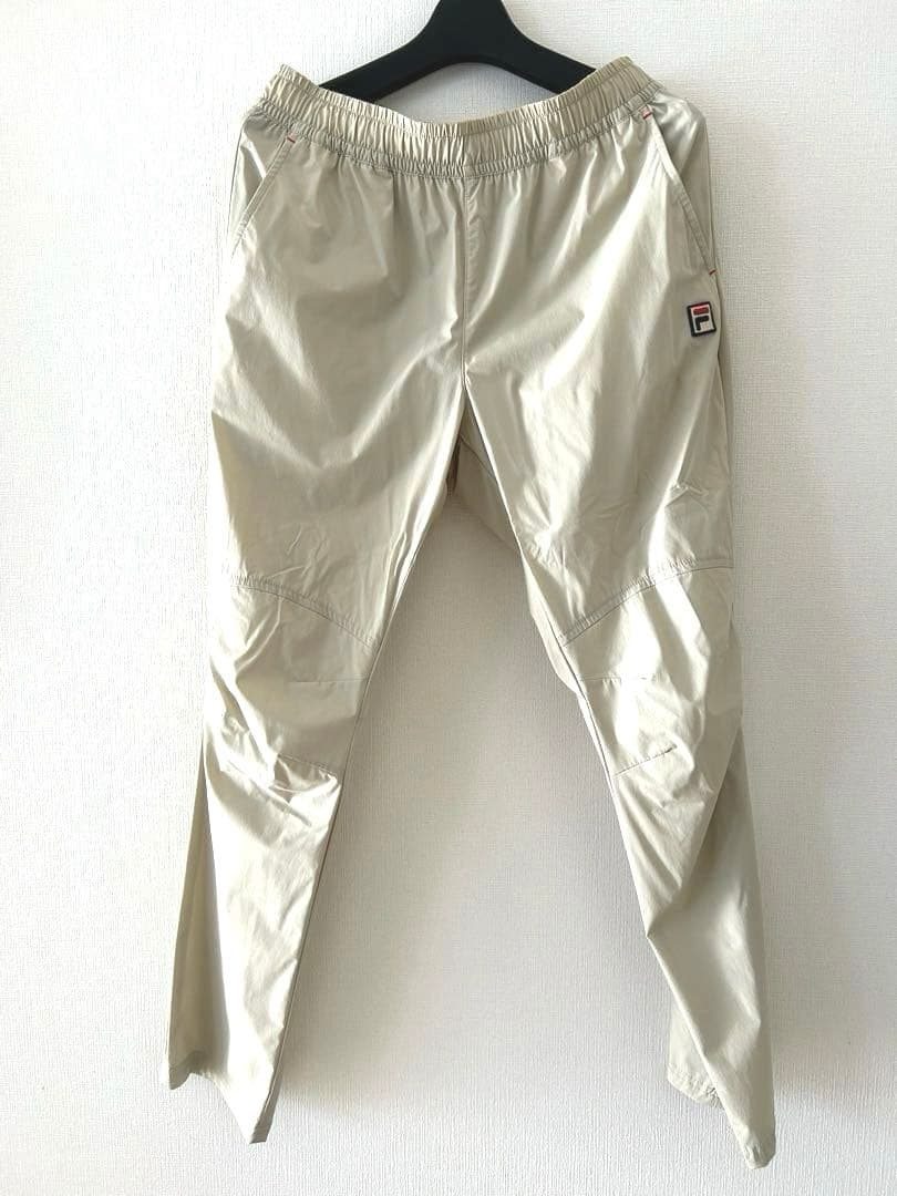 FILAテニス メンズ 未使用ロングパンツベージュM