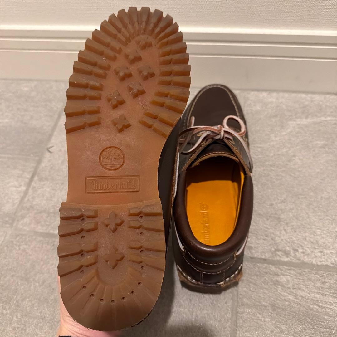 【24h限定値下げ！！】Timberland 3eye クラシックラグ　ブラウン