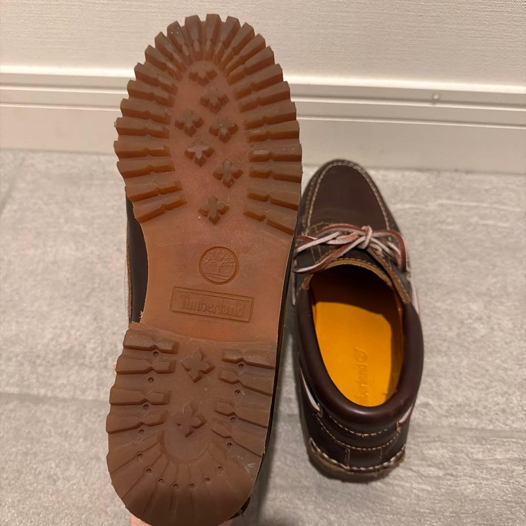 【24h限定値下げ！！】Timberland 3eye クラシックラグ　ブラウン