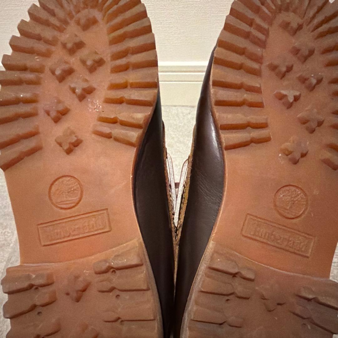 【24h限定値下げ！！】Timberland 3eye クラシックラグ　ブラウン