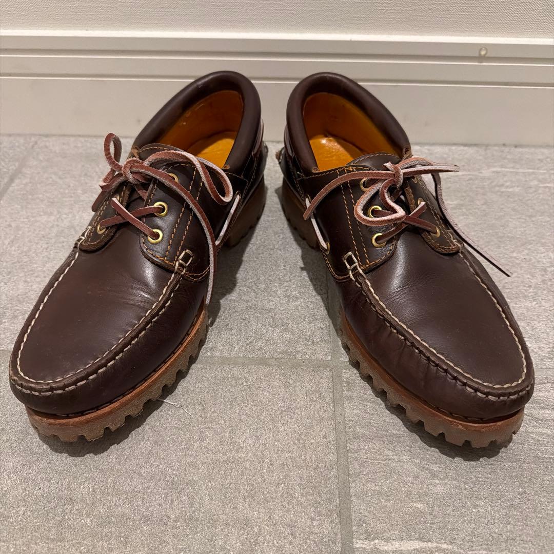 【24h限定値下げ！！】Timberland 3eye クラシックラグ　ブラウン