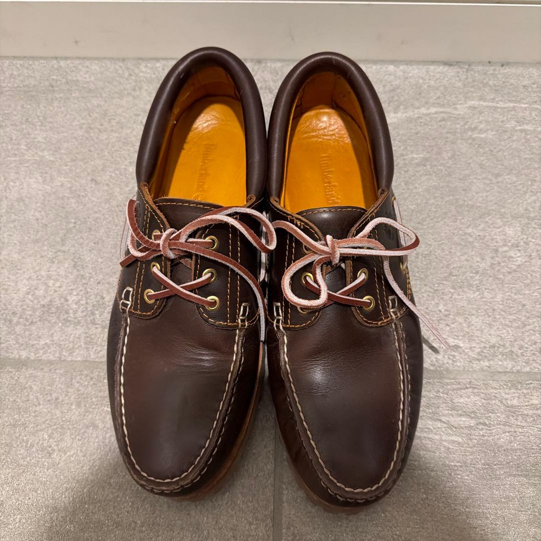 【24h限定値下げ！！】Timberland 3eye クラシックラグ　ブラウン