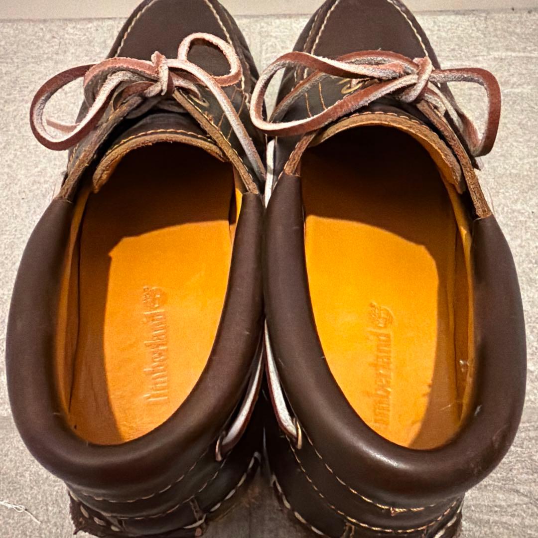 【24h限定値下げ！！】Timberland 3eye クラシックラグ　ブラウン