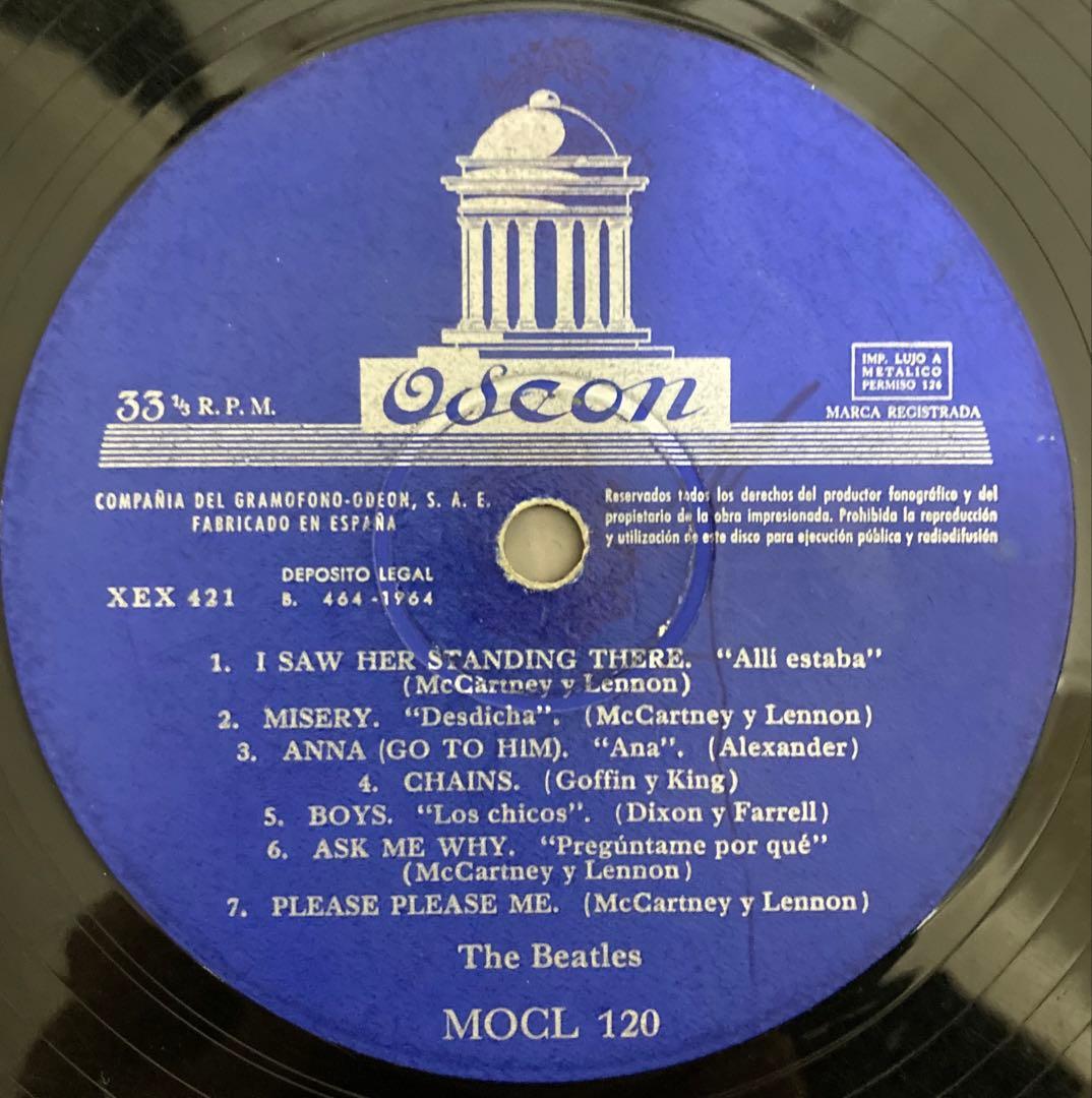 稀少スペイン初回Please Please MeビートルズBeatlesレコード