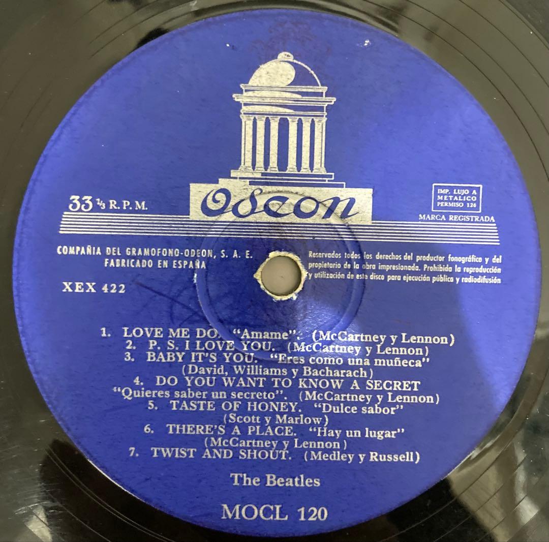 稀少スペイン初回Please Please MeビートルズBeatlesレコード