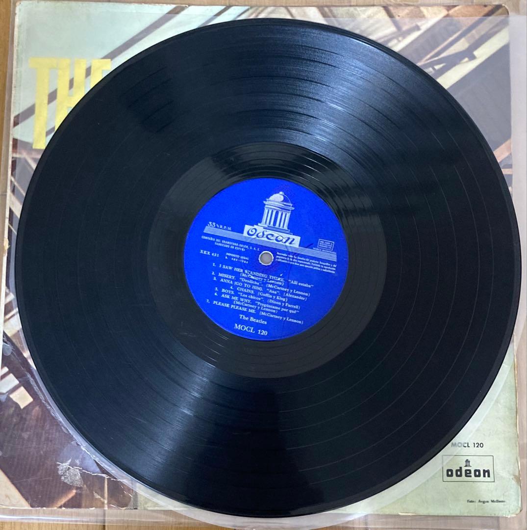 稀少スペイン初回Please Please MeビートルズBeatlesレコード