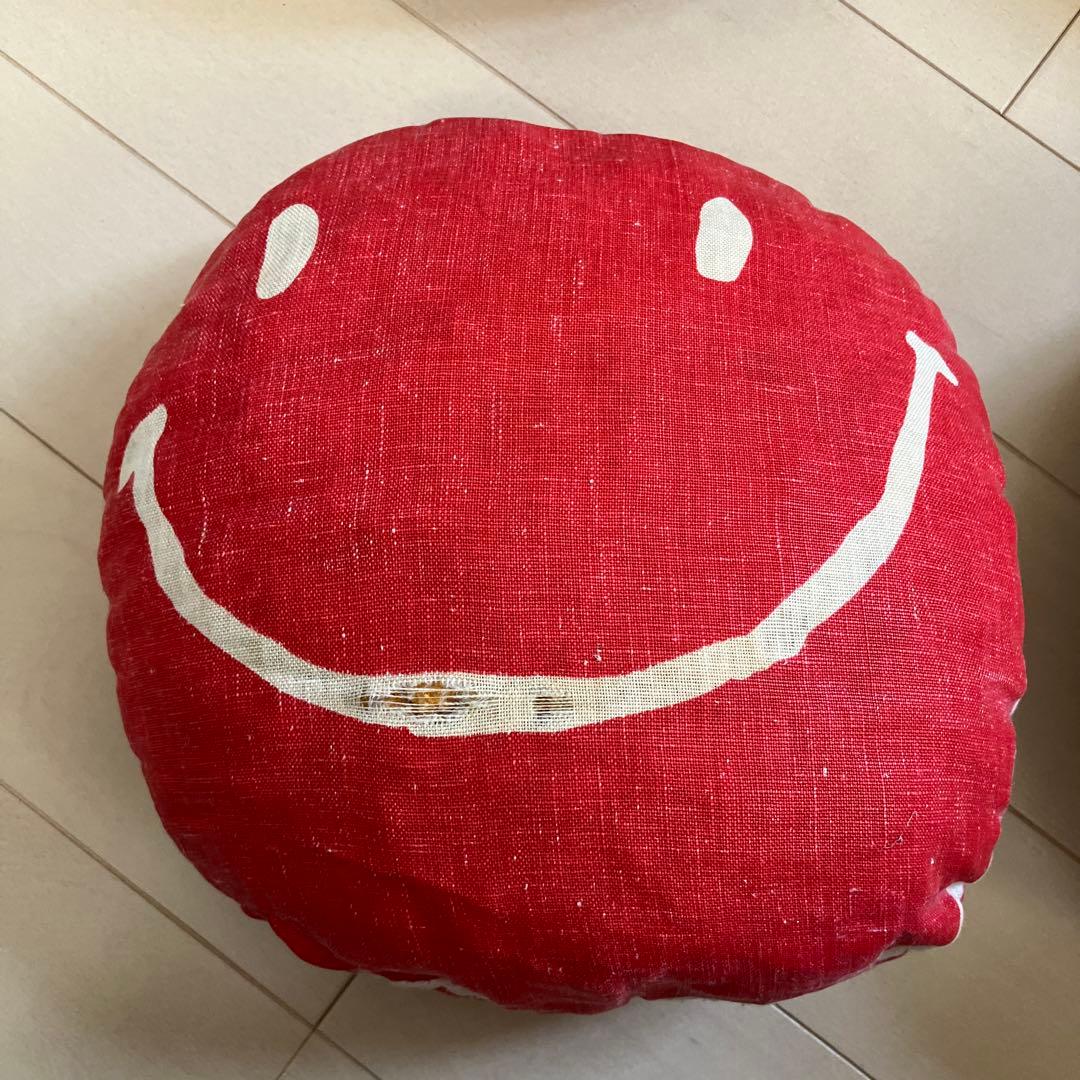 ジャクソンマティススマイリーフェイスクッション4個セット