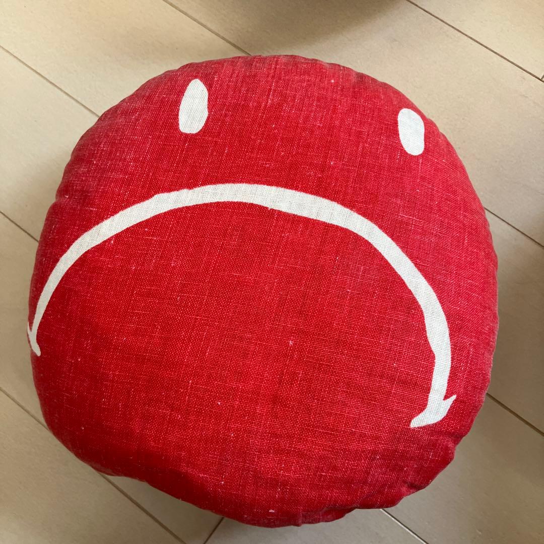 ジャクソンマティススマイリーフェイスクッション4個セット