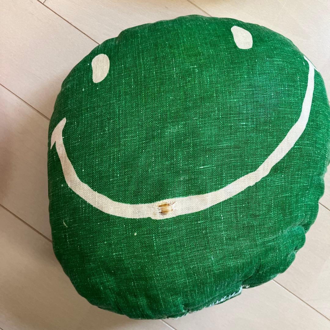 ジャクソンマティススマイリーフェイスクッション4個セット