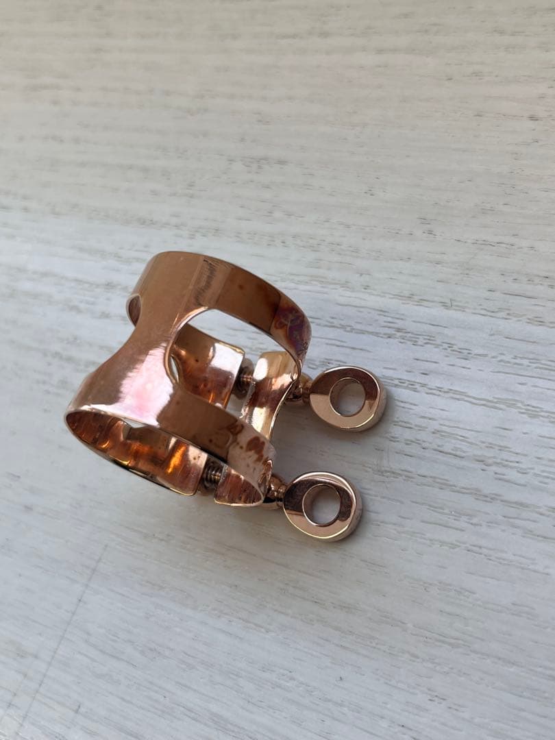 クラリネットリガチャー ブルズアイ（ピンクゴールド）