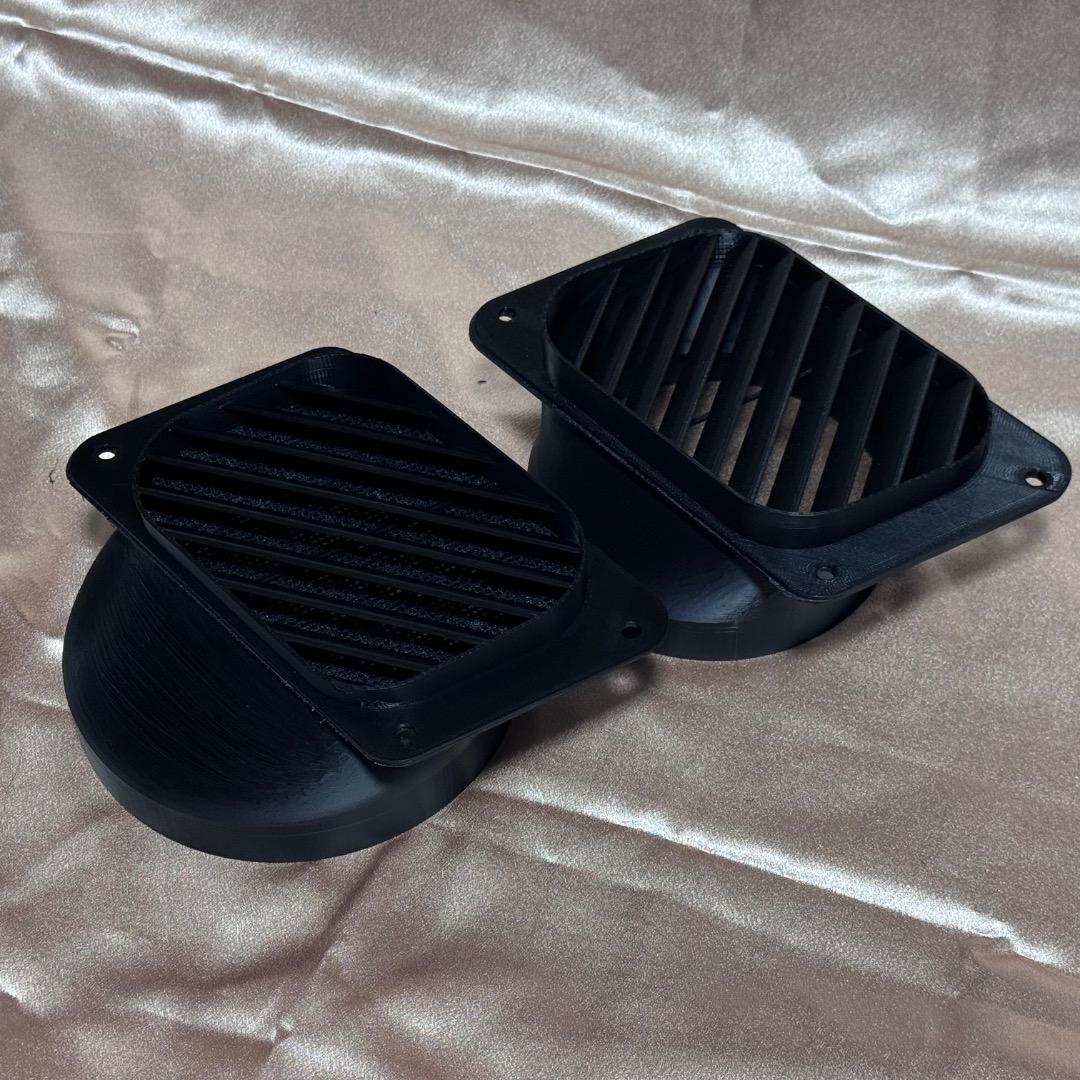 エコフローECOFLOW WAVE2,3専用ダクト取付用パーツ 助手席ドア用