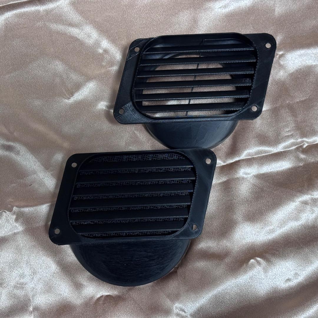 エコフローECOFLOW WAVE2,3専用ダクト取付用パーツ 助手席ドア用