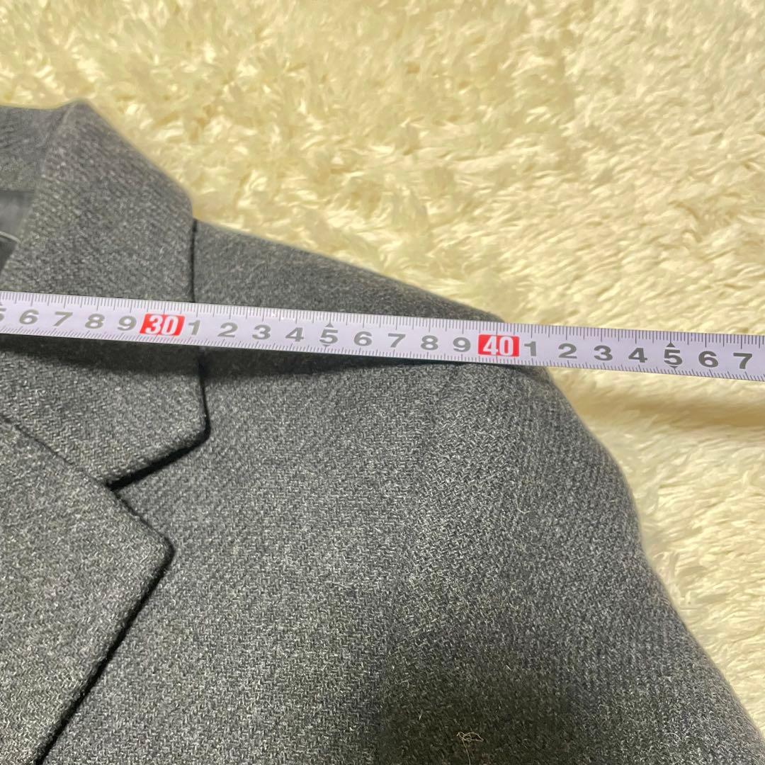 ほぼ未使用‼️Theoryセオリー　ダークグレー ダブルブレスト チェスター
