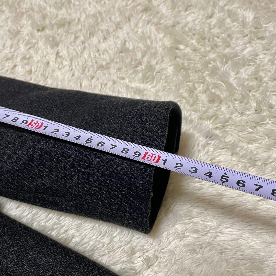 ほぼ未使用‼️Theoryセオリー　ダークグレー ダブルブレスト チェスター