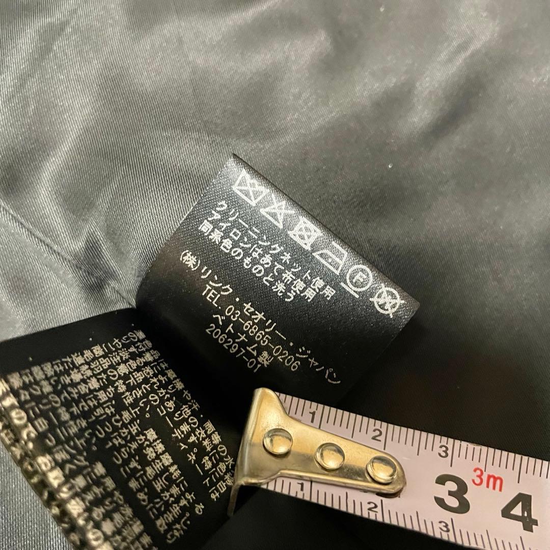 ほぼ未使用‼️Theoryセオリー　ダークグレー ダブルブレスト チェスター