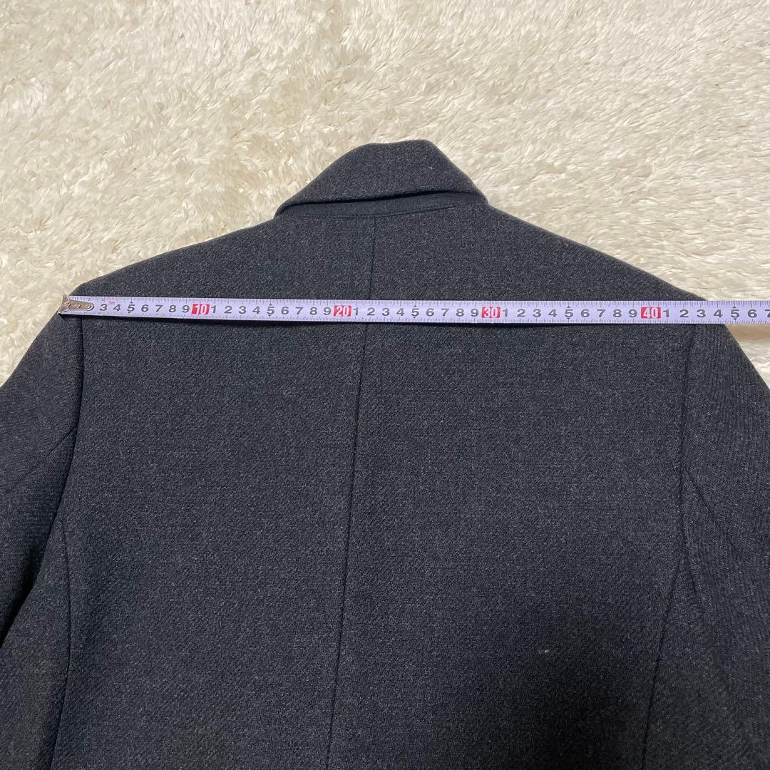 ほぼ未使用‼️Theoryセオリー　ダークグレー ダブルブレスト チェスター