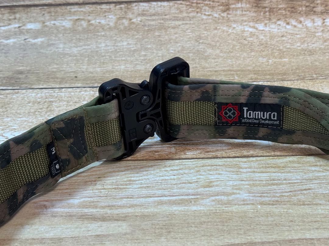 田村装備開発 Ranger Belt 2 M サイズ 陸自迷彩 10本限定生産