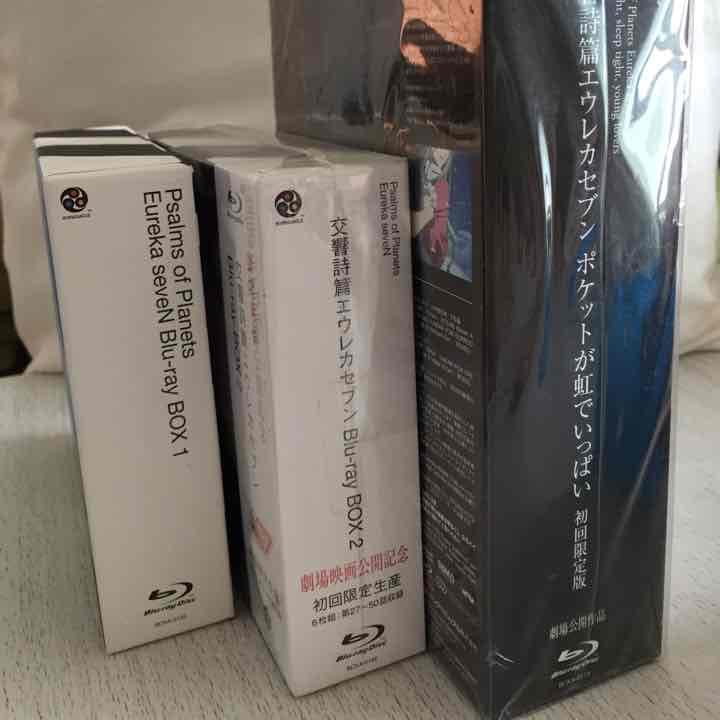 エウレカセブン Blu-ray BOX 1.2 劇場版 セット