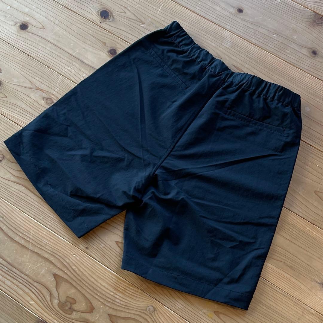 新品 M相当 ナナミカ アルファドライイージーショートパンツ 黒