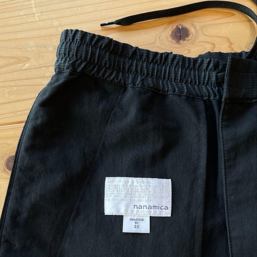 新品 M相当 ナナミカ アルファドライイージーショートパンツ 黒