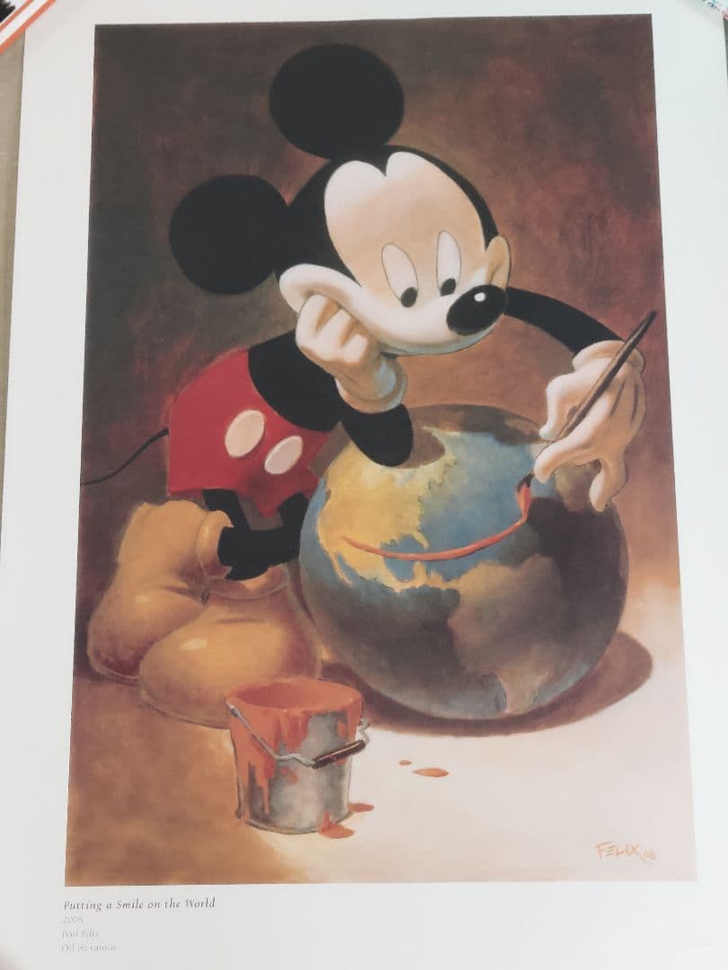 s*8様 ミッキーマウス　ディズニー　D23 限定ポスター