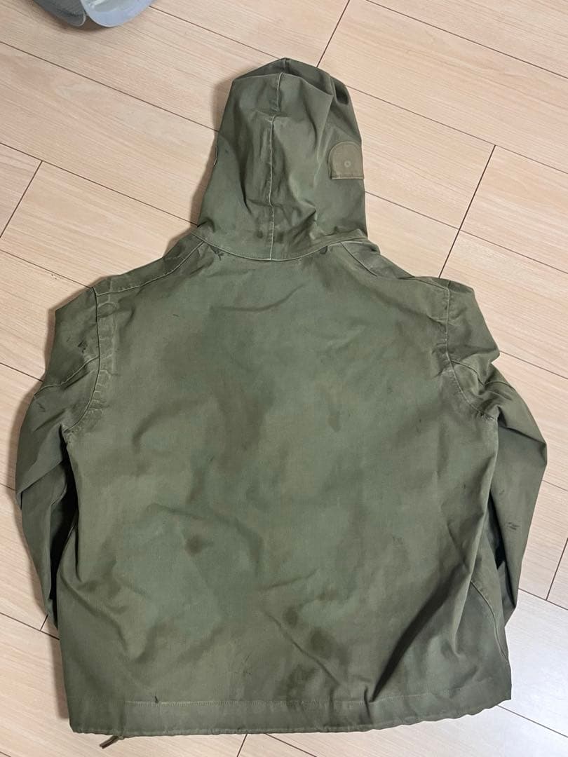 USNAVY N-2 デッキレインパーカー 40s ヴィンテージ　古着　襤褸