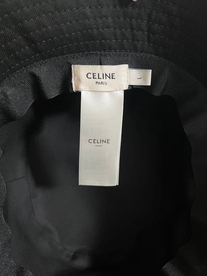CELINE ブラック バケットハット