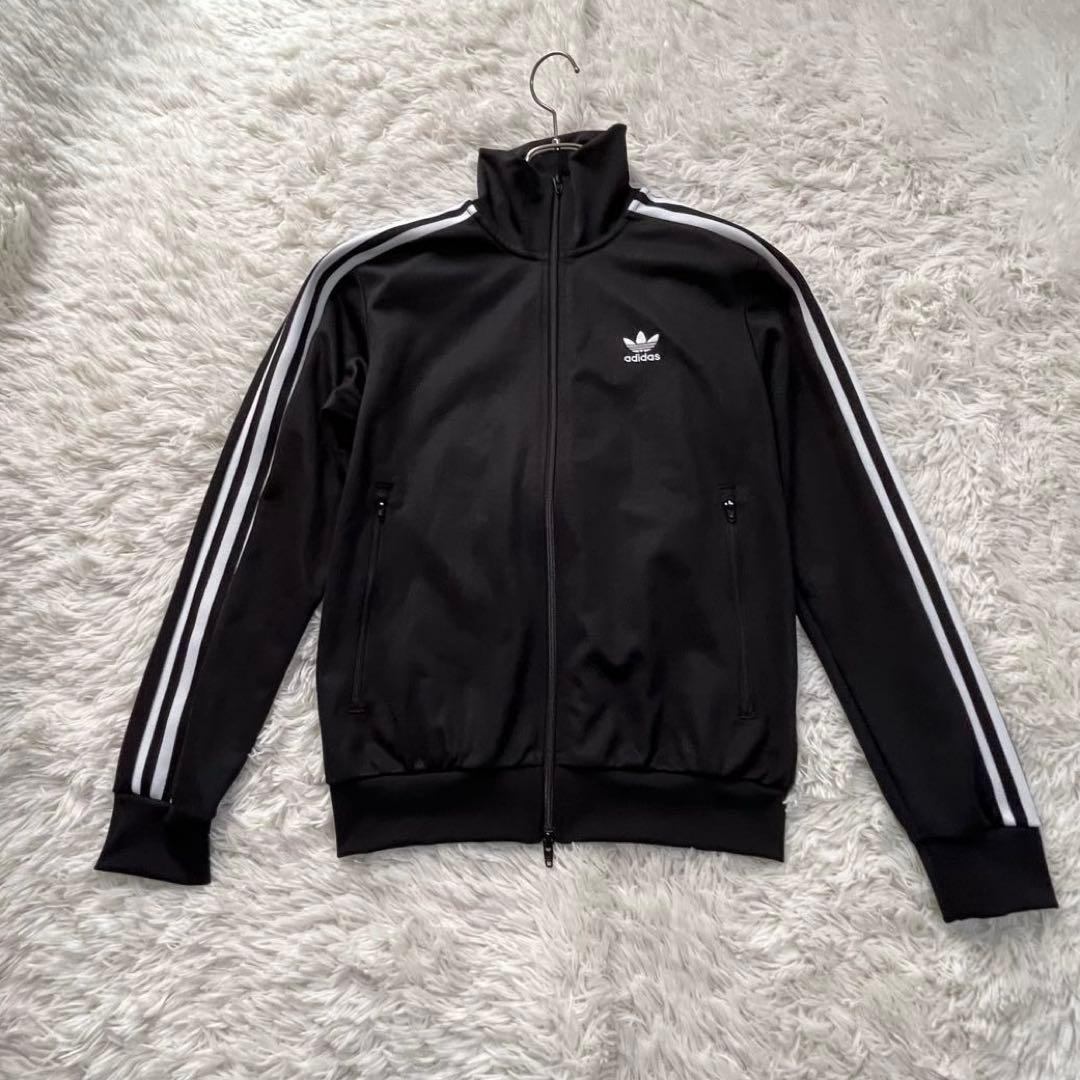 ベッケンバウアー★アディダス オリジナルス✨トラックジャケット　ジャージ 黒