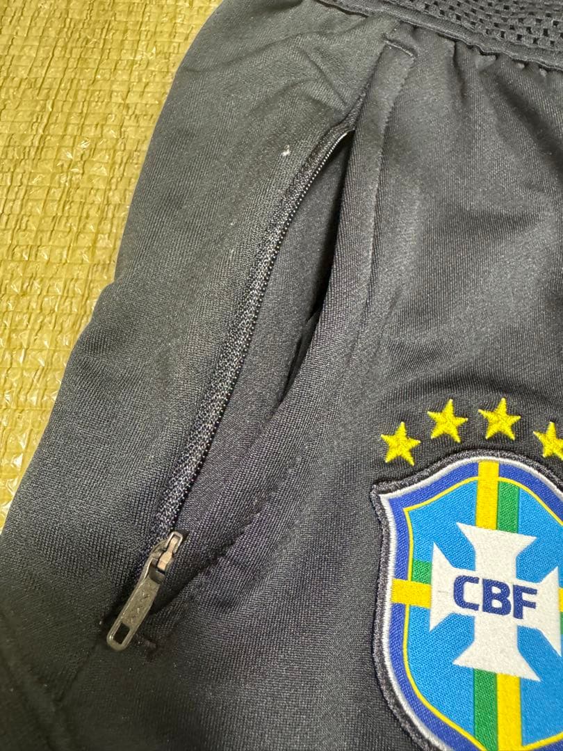 【美品】ナイキ ブラジル代表 ドリルトップ 上下 希少品 S