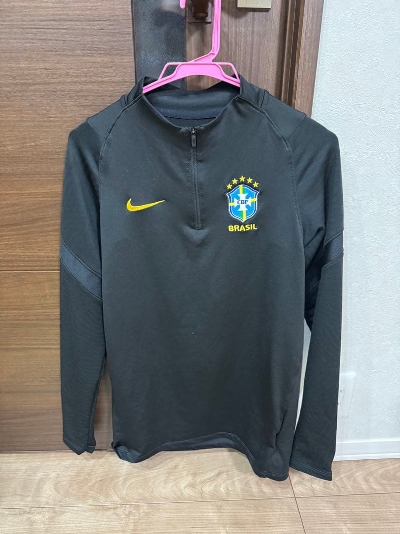 【美品】ナイキ ブラジル代表 ドリルトップ 上下 希少品 S