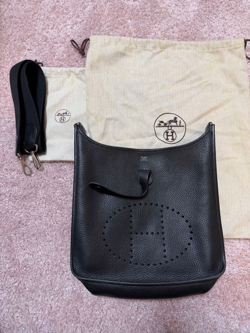 HERMES エルメス エブリン　シルバー金具