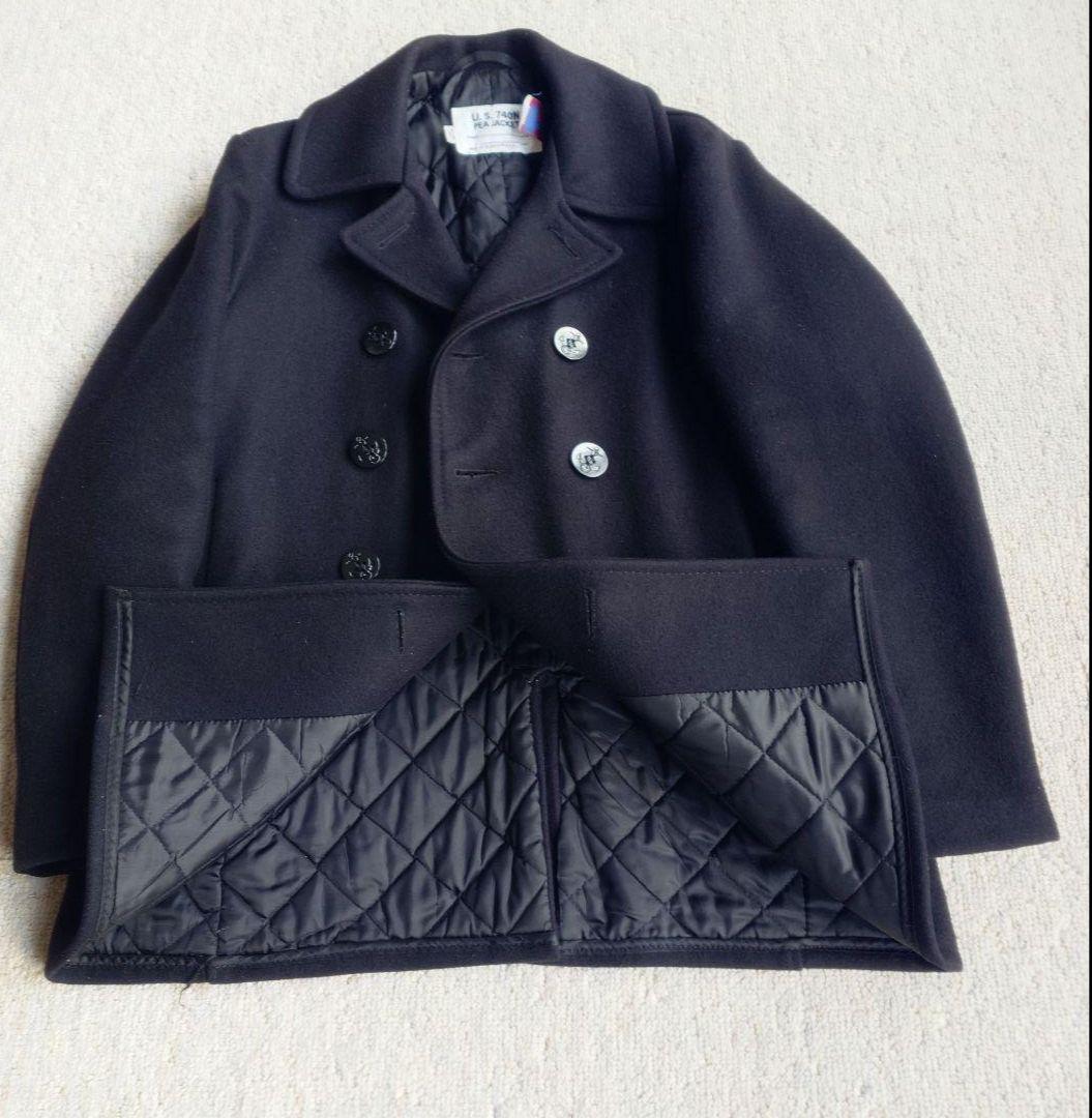 Schott ショットU.S. 740N PEA JACKET　黒