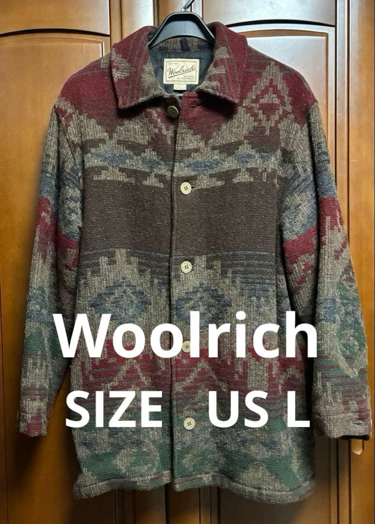 Woolrich ウールリッチ ネイティブ ウールコート メキシコ製