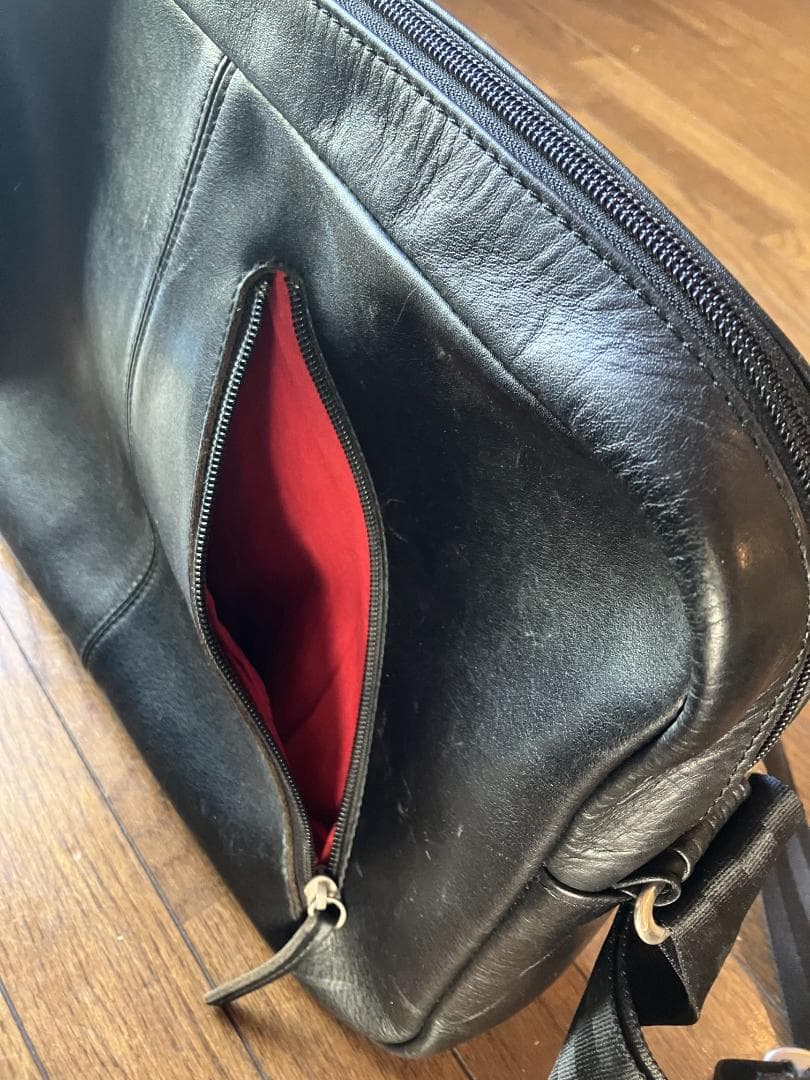 【希少】国立商店 職人が作るオイルドレザーブリーフ 日本製