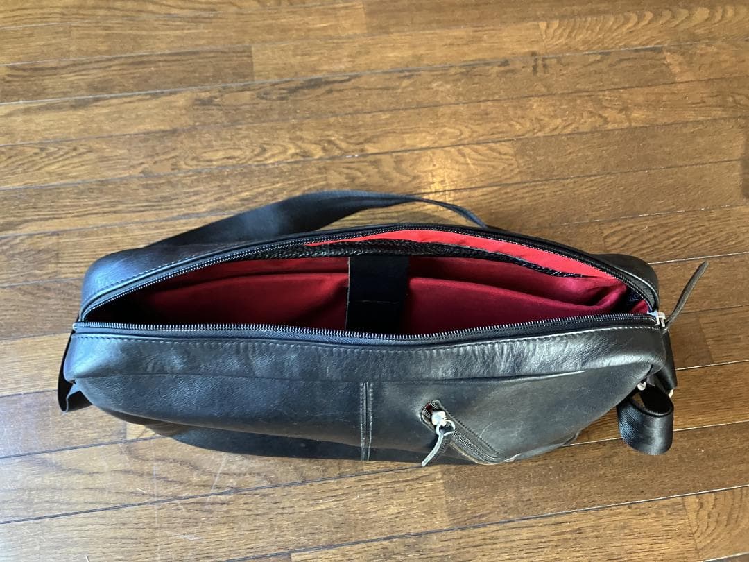 【希少】国立商店 職人が作るオイルドレザーブリーフ 日本製