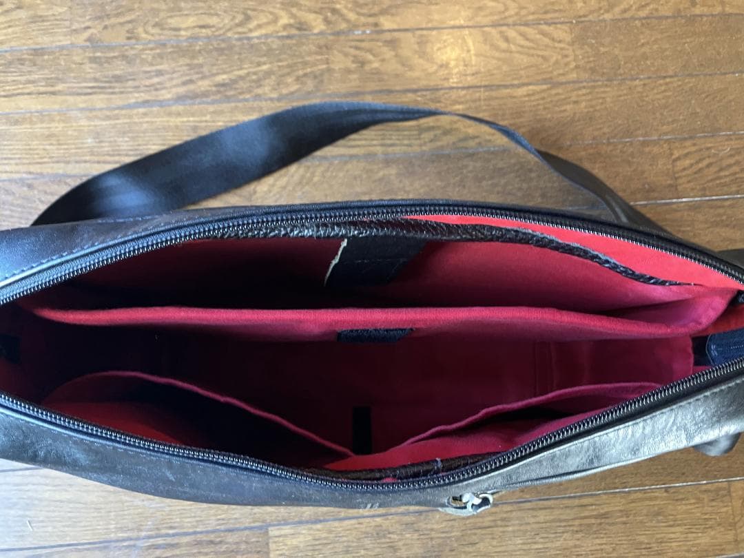 【希少】国立商店 職人が作るオイルドレザーブリーフ 日本製