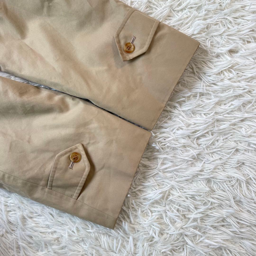 美品✨バーバリー 2wayステンカラーコート ノバチェックライナー付 ベージュ