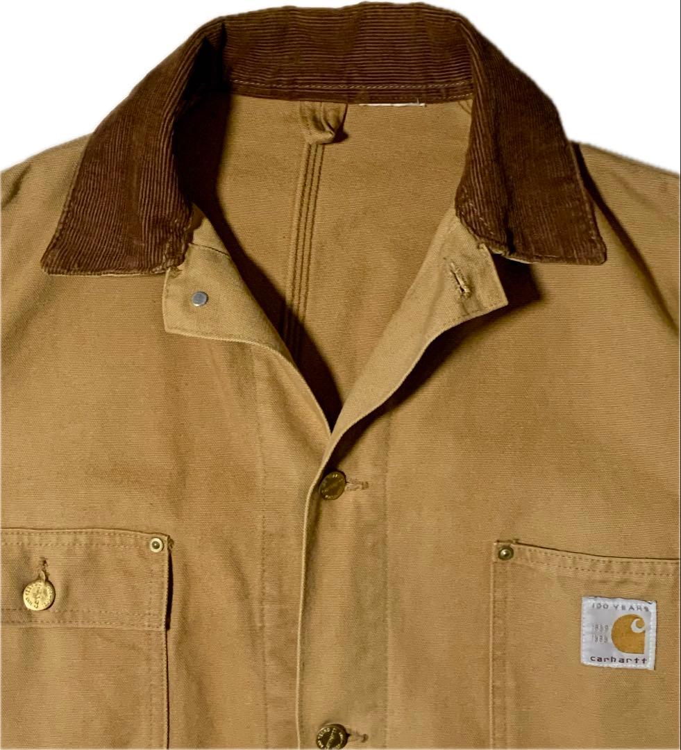 80s カーハート USA製 100周年 チョアコート ダックカバーオール